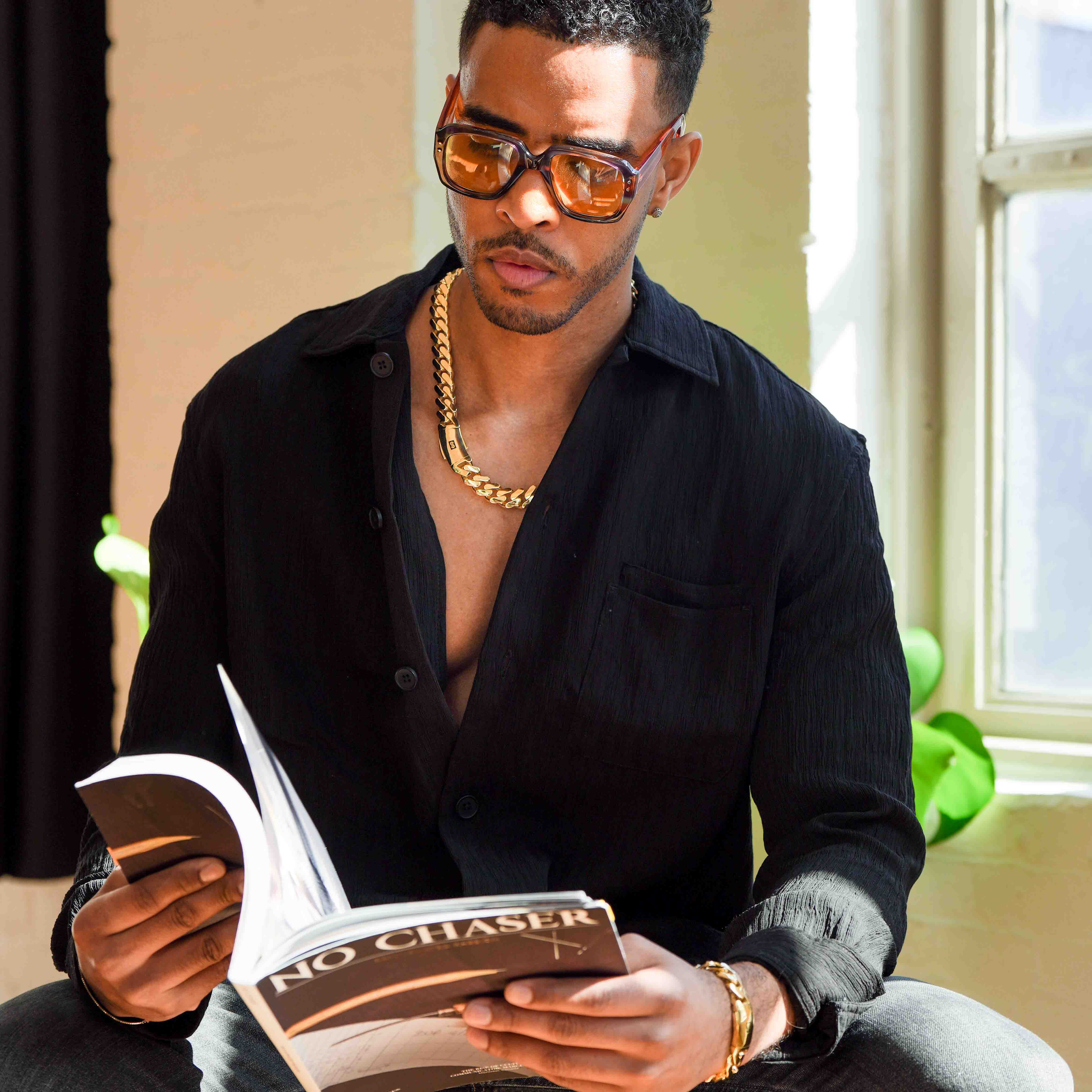 Men's Necklace - Monaco Chain CLASSIC Plain