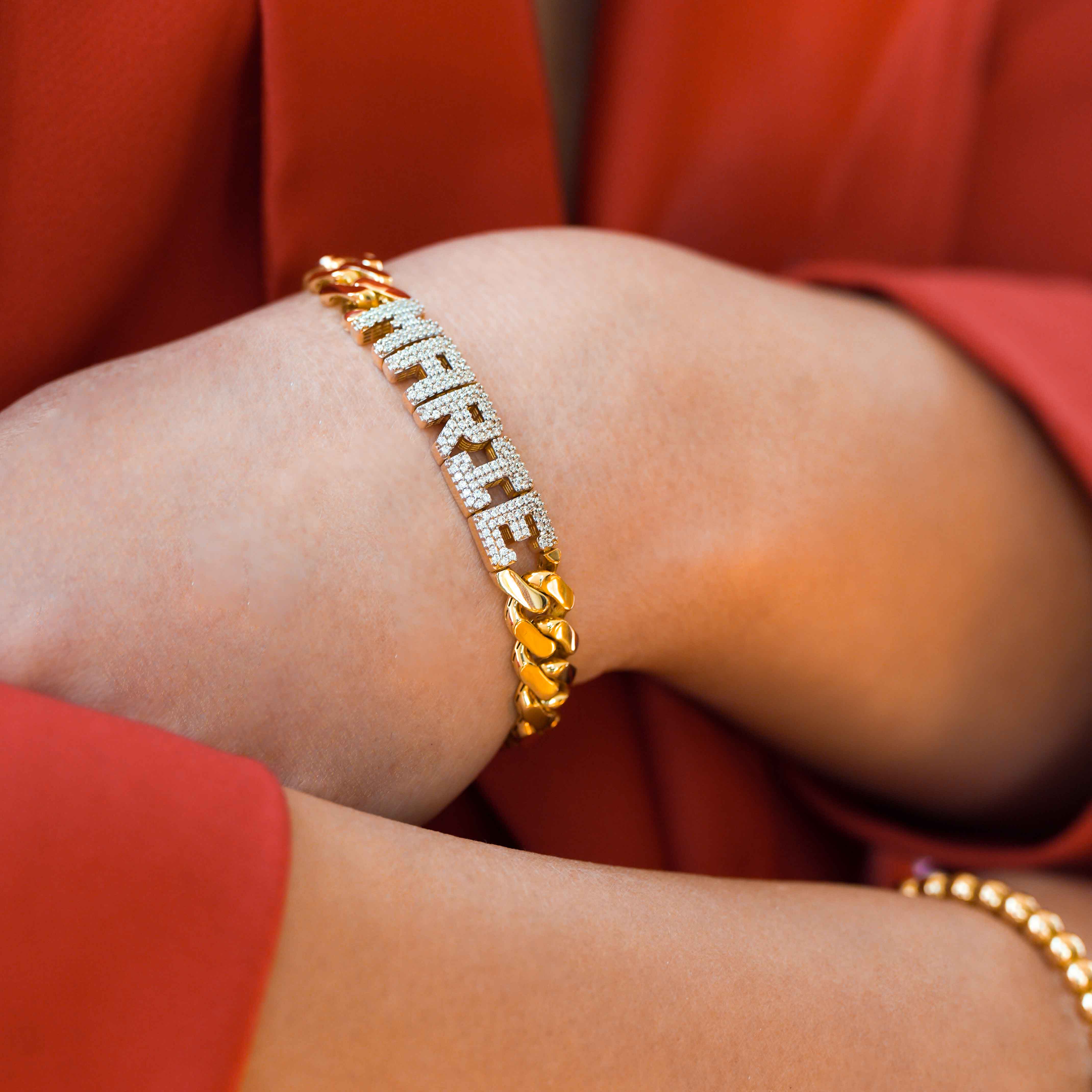 Monaco Chain - Personalized ID Bracelet (9.5 mm)