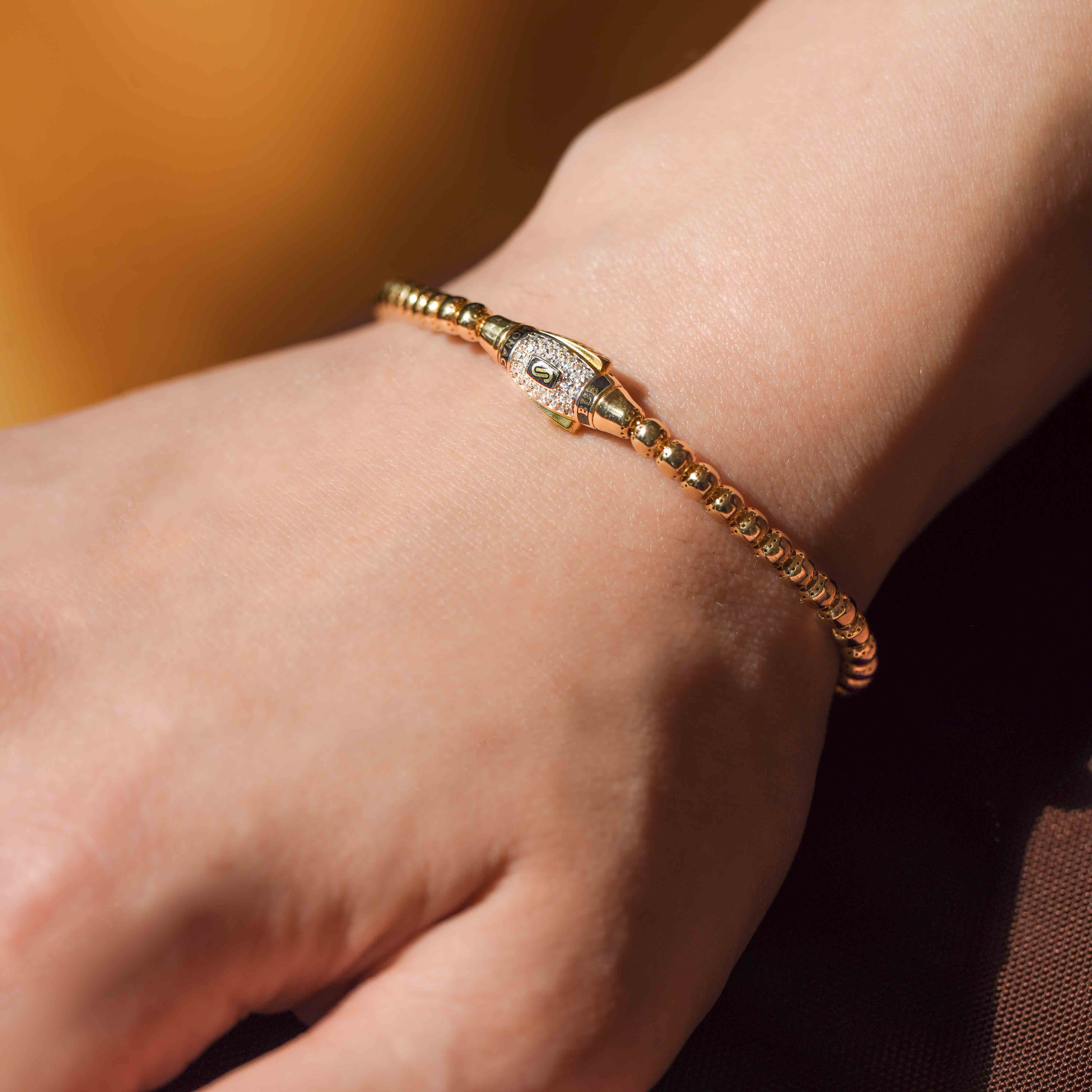 Women's Bracelet - Monaco Chain BUB Pavé Lock