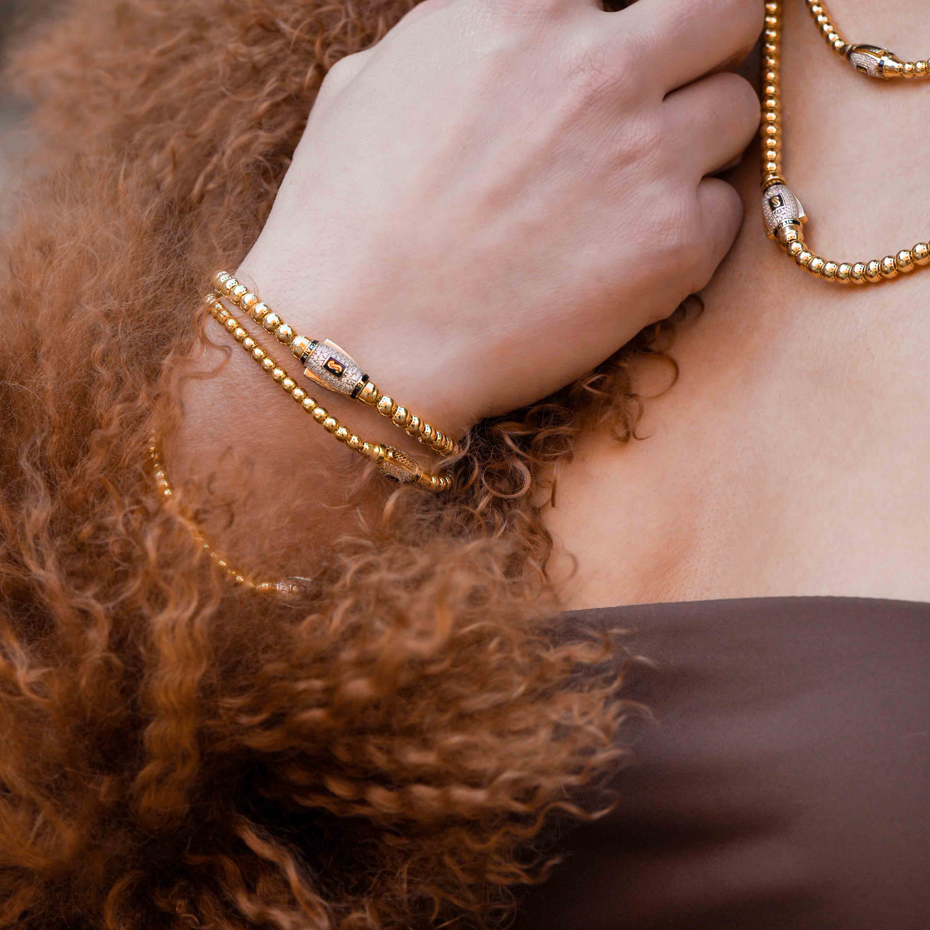 Women's Bracelet - Monaco Chain BUB Pavé Lock