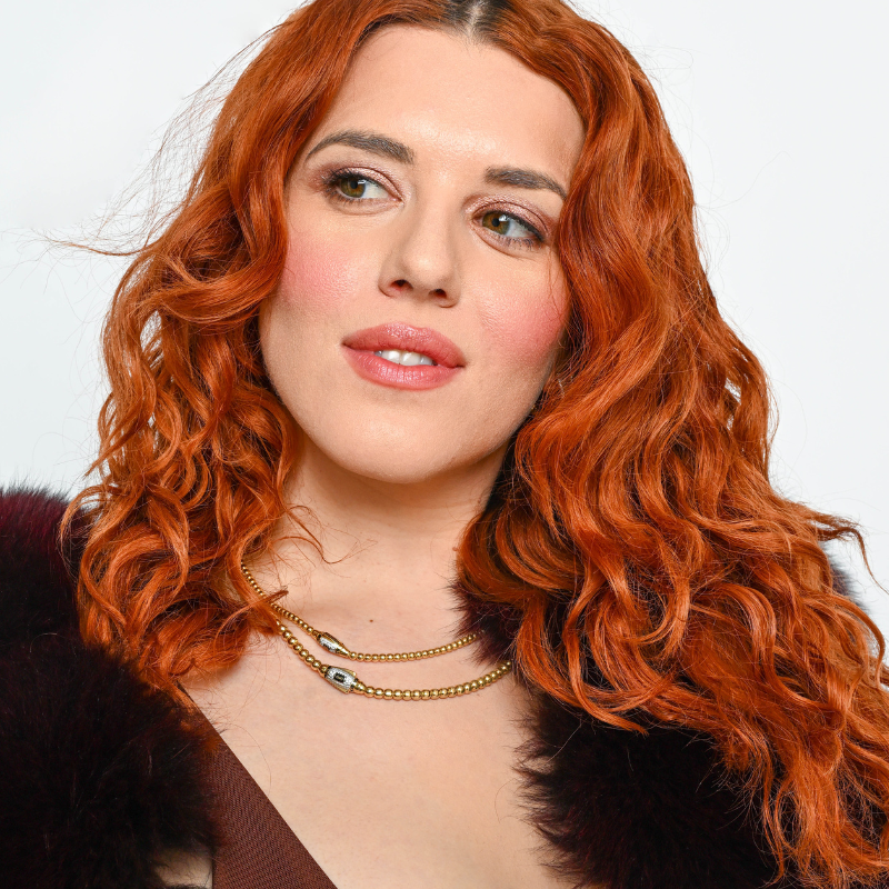 Women's Necklace - Monaco Chain BUB Pavé Lock