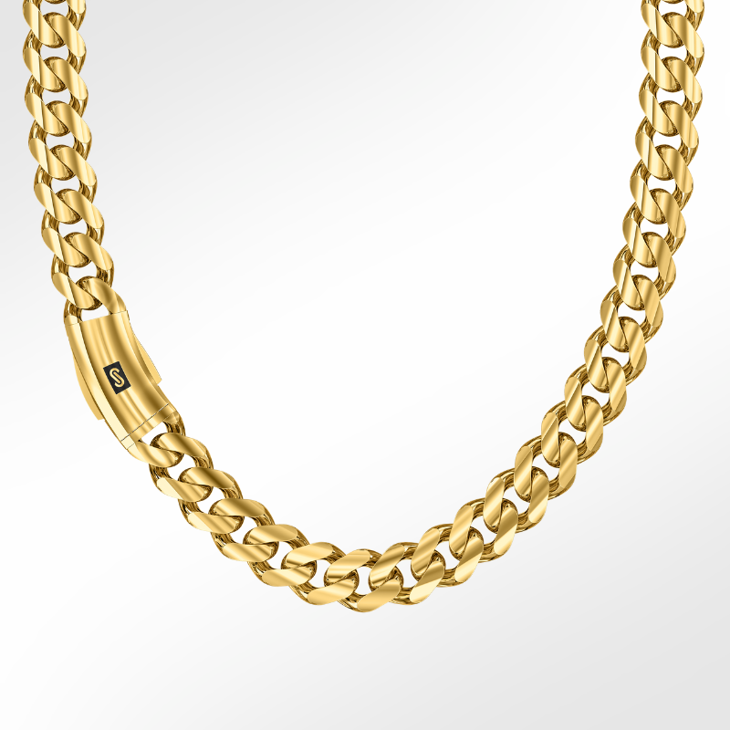 Men's Necklace - Monaco Chain CLASSIC Plain